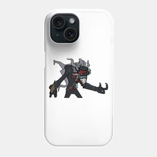 Duke White Raven Angry Cartoon Phone Case