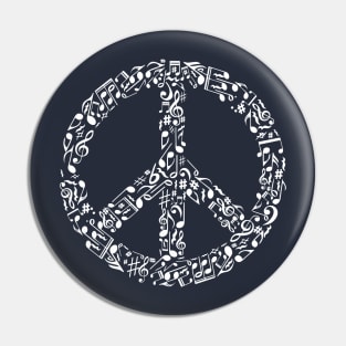 Rhyme In Peace Pin