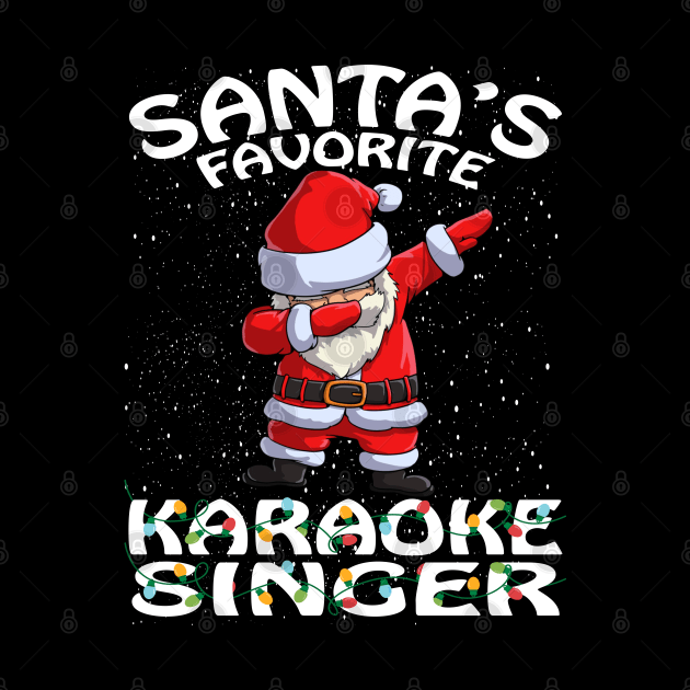 Santas Favorite Karaoke Singer Christmas by intelus