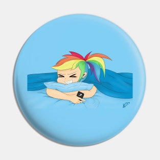 MLP Sleepy Time- Rainbow Dash Pin