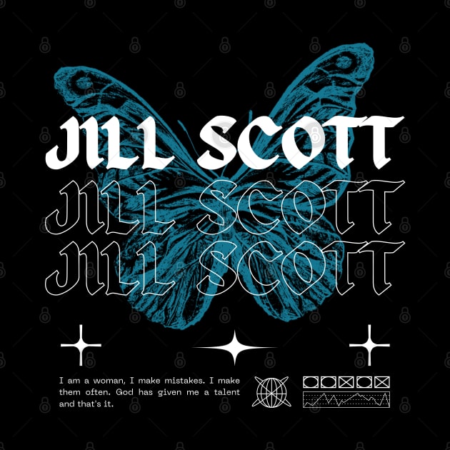 Jill Scott // Butterfly by Saint Maxima