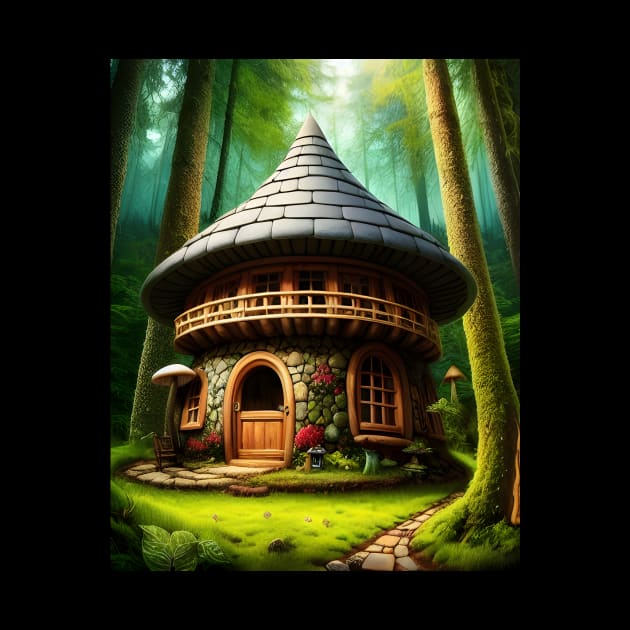 Mushroom House 02 by Jaymz Weiss Designz