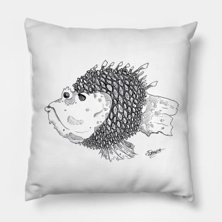 Pinecone Fish Pillow