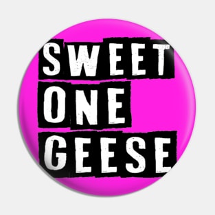 Sweet One Geese Pin