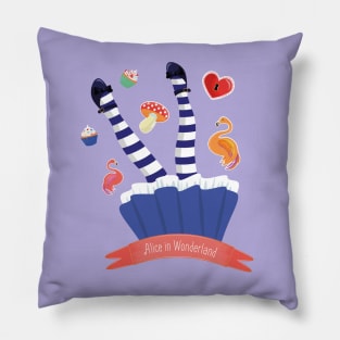 Alice in Wonderland Pillow