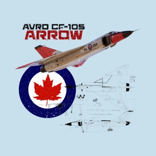 Canadian Avro CF-105 Arrow (light) T-Shirt