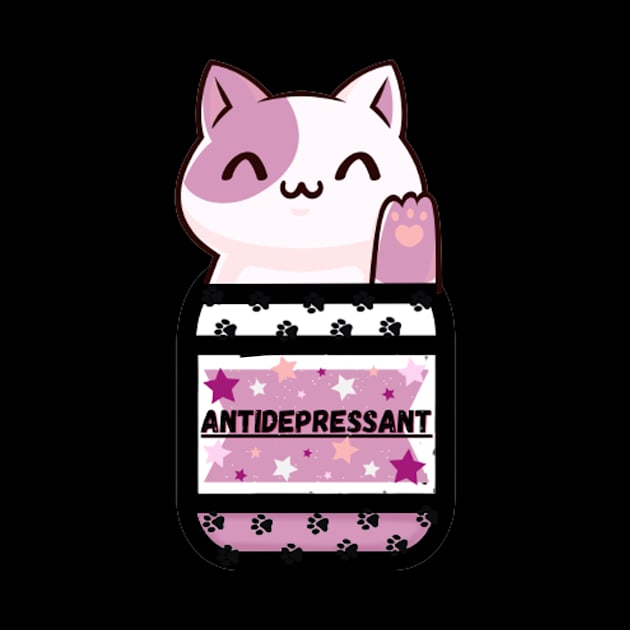 antidepressant cat by mouriss