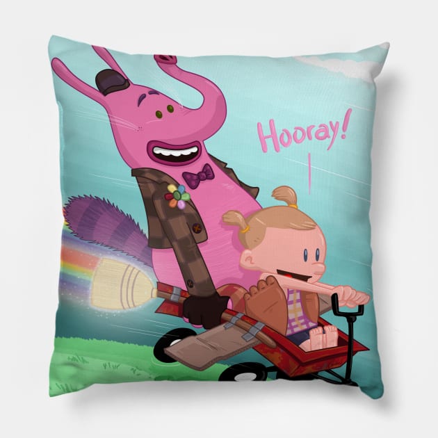 Riley & Bing Bong Pillow by ChrisHarrys