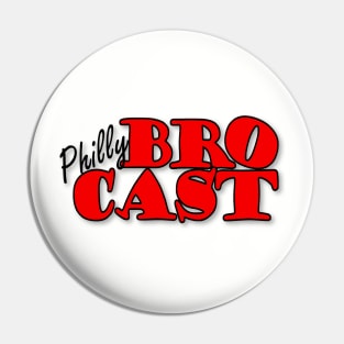 Philly BroCast Logo 4 Pin