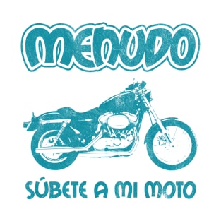 Súbete a mi Moto Blue T-Shirt