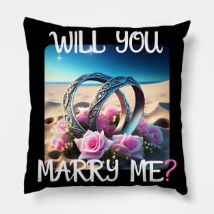 Marriage Proposal For Wedding Or Engagement - Romantic Gift Idea Pillow