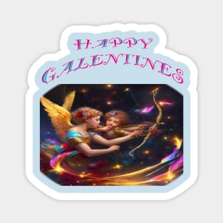 Galentines day card Magnet