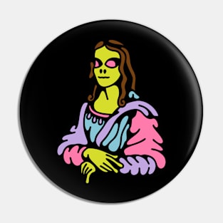 Monalisa alien Pin