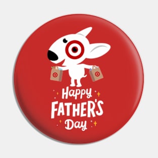 Happy Father Day Bullseye Team Member Pin