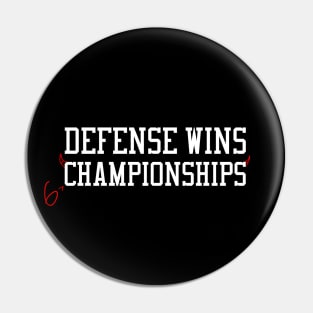 Defense Wins Championships (Chicago Bulls) Pin