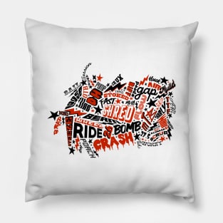 Slang MTB T-Shirt Pillow