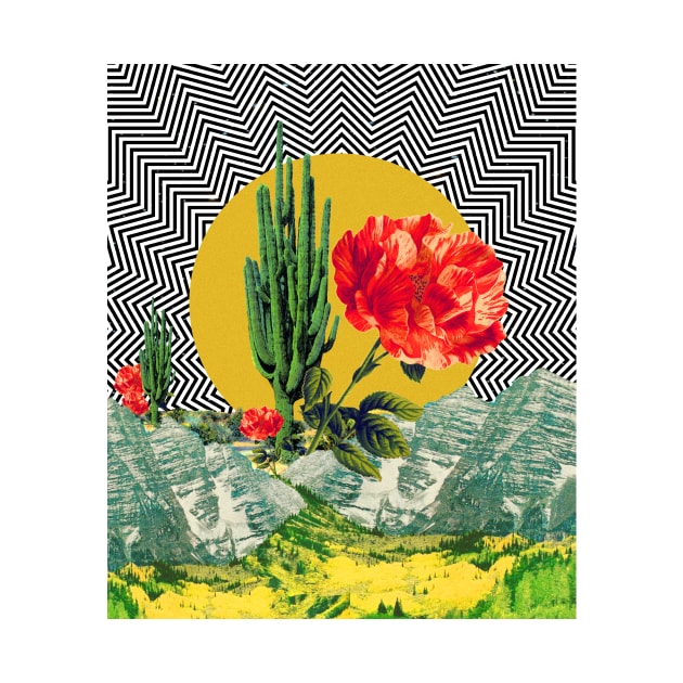 Saguaro illusión by CollageSoul