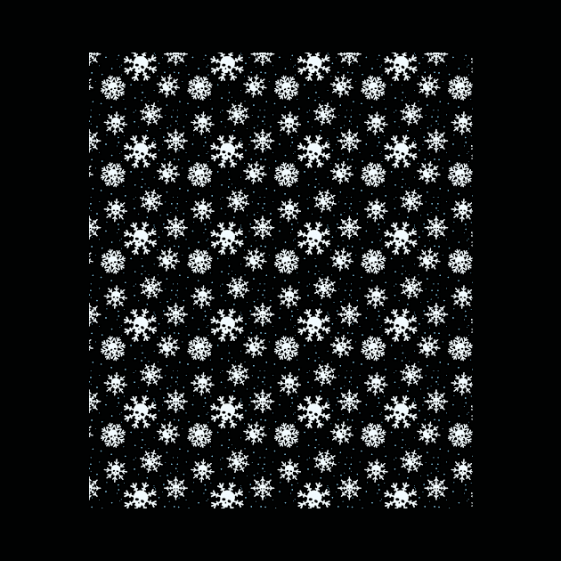 Skull Snowflakes by ryandraws_stuff