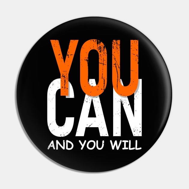 You Can  Mindset Pin by JeRaz_Design_Wolrd