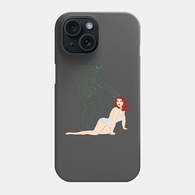 Creature vs Julie Phone Case by Econoclash