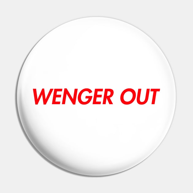 Wenger Out Pin by teakatir