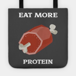 Workout shirt- Eat more protein Tote