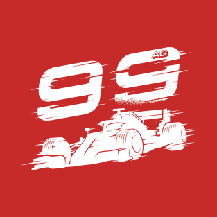 We Race On! 99 [White] T-Shirt