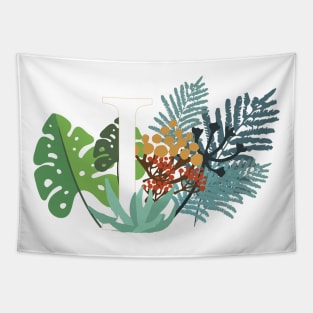 Plant Letter I Tapestry