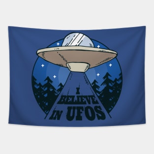 I Believe In UFOS Tapestry