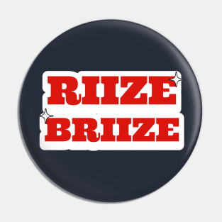 RIIZE BRIIZE fandom name typography kpop | Morcaworks Pin