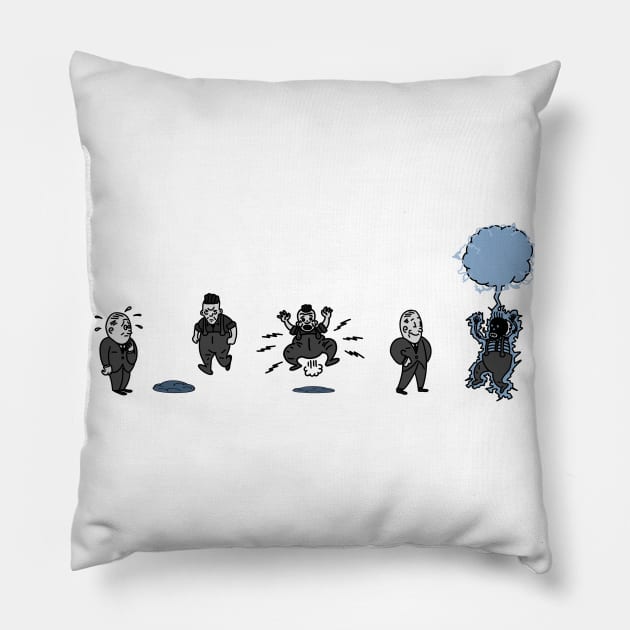 Storm Trap Pillow by zody