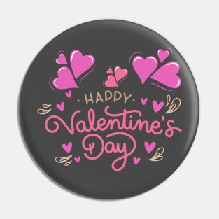 happy Valentine's Day Pin