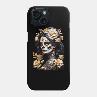 Catrina de Oro- Golden Catrina Phone Case