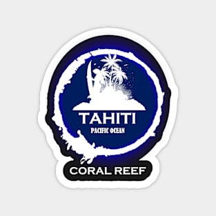 TAHITI Beach Paradise Magnet