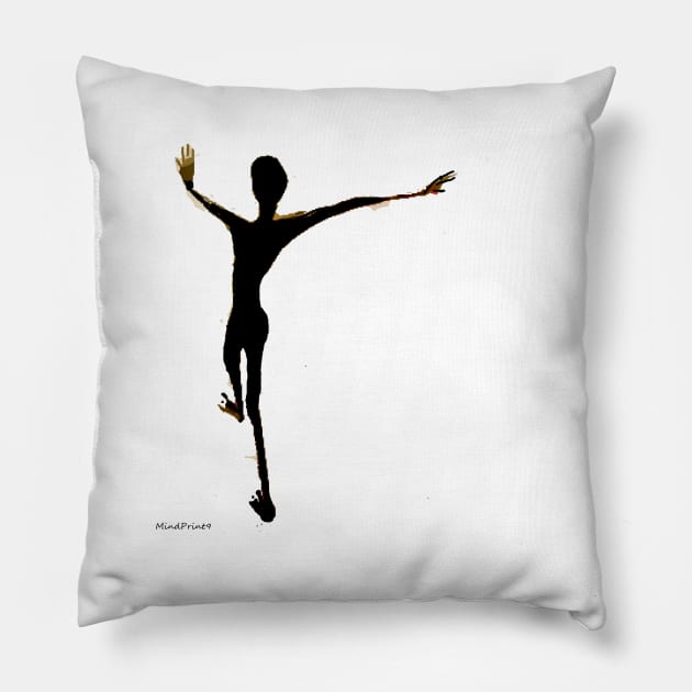 Jump into the Light Pillow by mindprintz