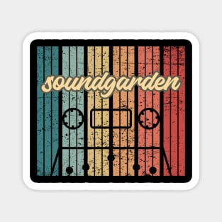 soundgarden cassette retro vintage Magnet