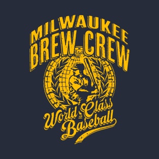 Vintage BREW CREW World Class Baseball T-Shirt