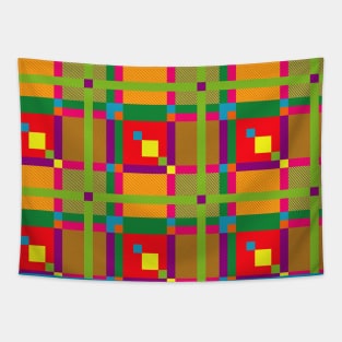 Squares pattern Tapestry