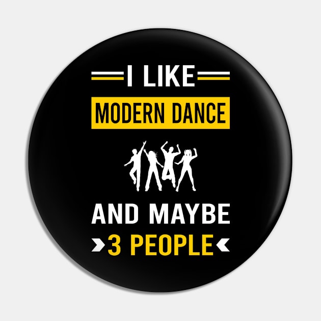 3 People Modern Dance Dancing Dancer Pin by Good Day