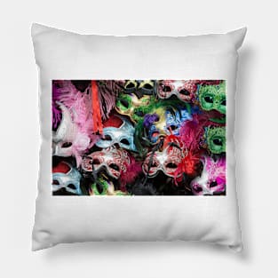 Mardi Gras Masks Pillow