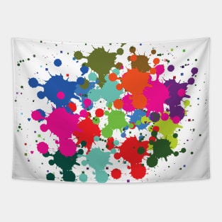 Color Splash Design BY OverView. Tapestry