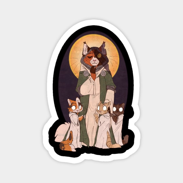 Patron Saint Mapleshade Magnet by FoxintheBushStudios