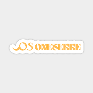 Onesekke Oranje Magnet