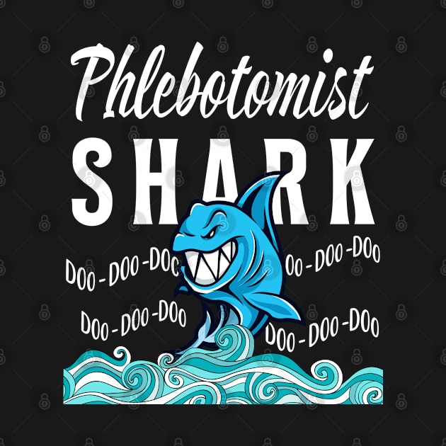 Phlebotomist Gifts - Shark by StudioElla