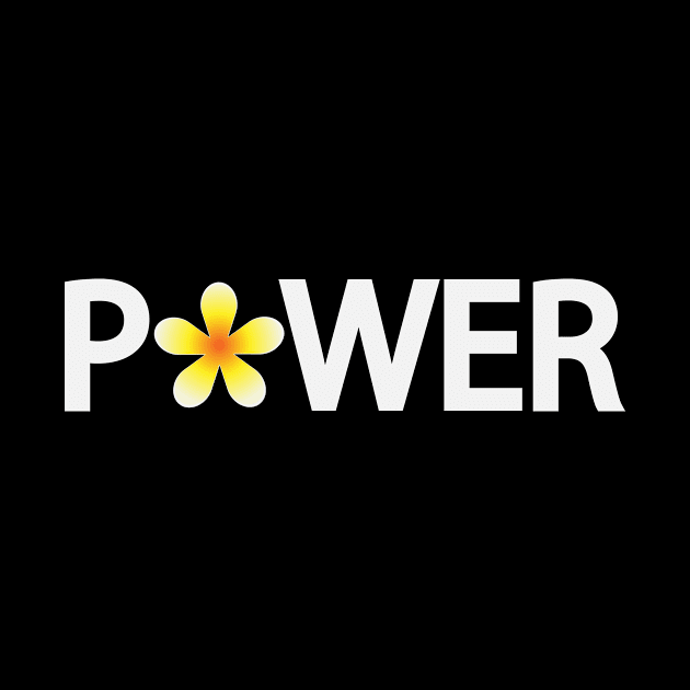 Power artistic typographic artwork by CRE4T1V1TY