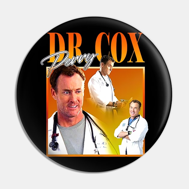 DR PERRY COX Homage Doctor Cox From Scrubs Pin by GWCVFG