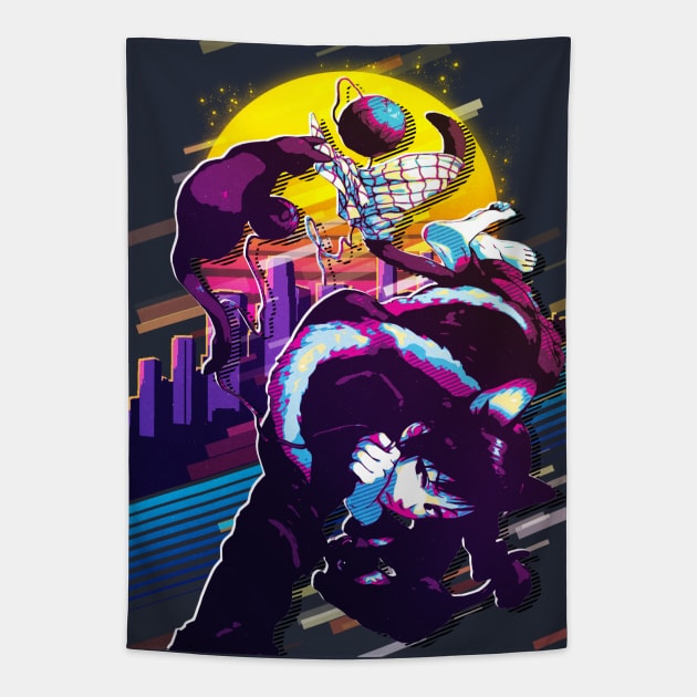 Izaya Orihara Tapestry by 80sRetro