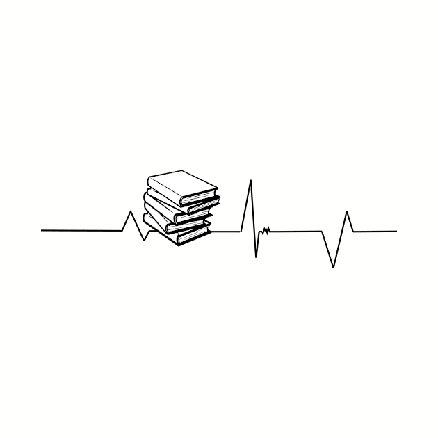 I love books, heartbeat gifts by cypryanus