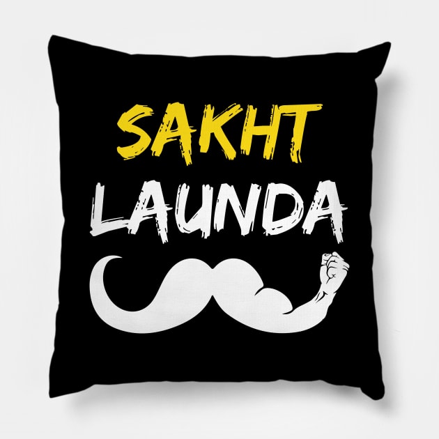 Sakht Launda - The logical single Indian man desi Hindi Pillow by alltheprints