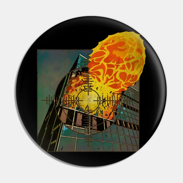 The Exploding Building Pin by Hirasaki Store